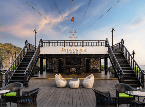 Rita Cruise outdoor restaurant