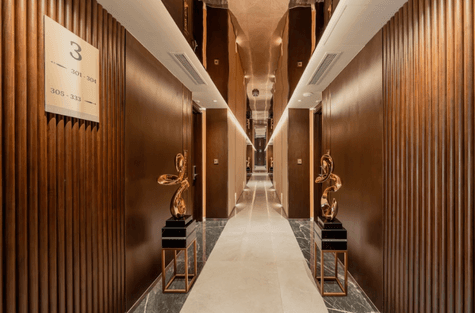 Sea Star Cruise corridor