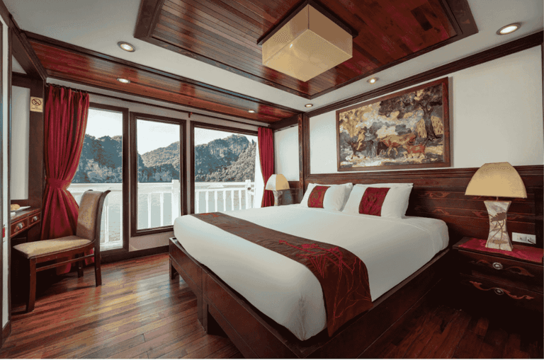 Indochina Sails Cruise cabin