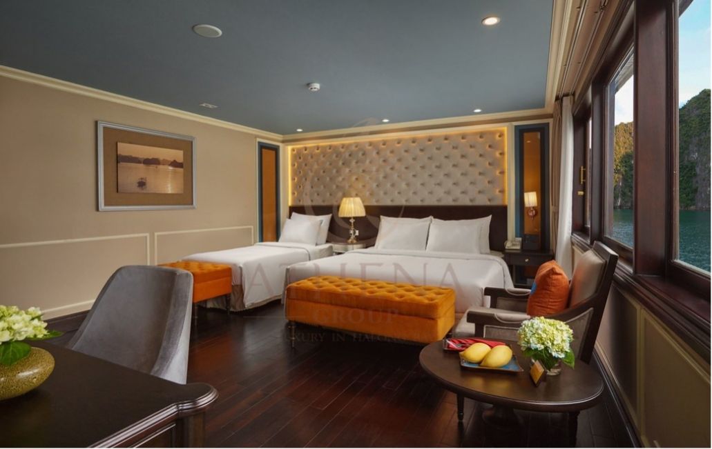 Athena Luxury Cruise cabins