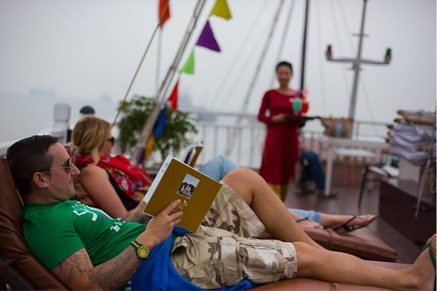 Signature Ha Long Cruise sundeck